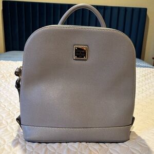 Dooney & Bourke Saffiano Gray backpack